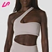 one shoulder strap sports bra